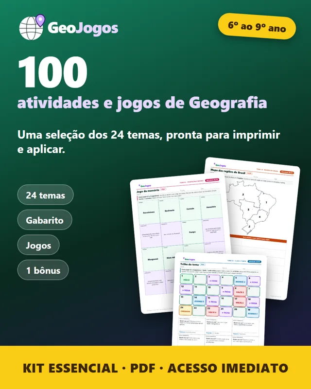 Capa do Kit Essencial GeoJogos